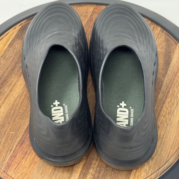 STAND + Plus Gales The Standing Shoe Men's 10 Women's 12 Black Slip On - Picture 8 of 11